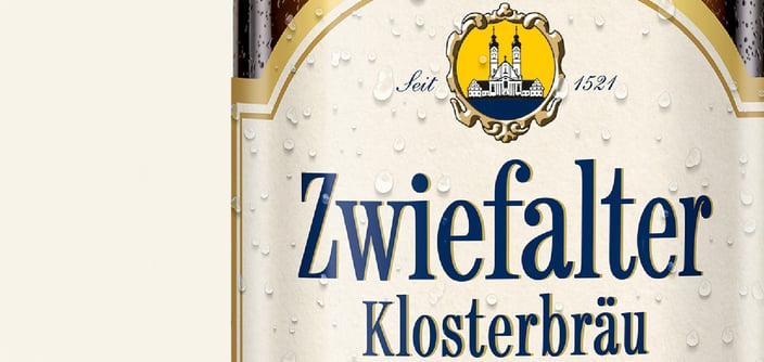 Zwiefalter Klosterbräu -panimon kyltti