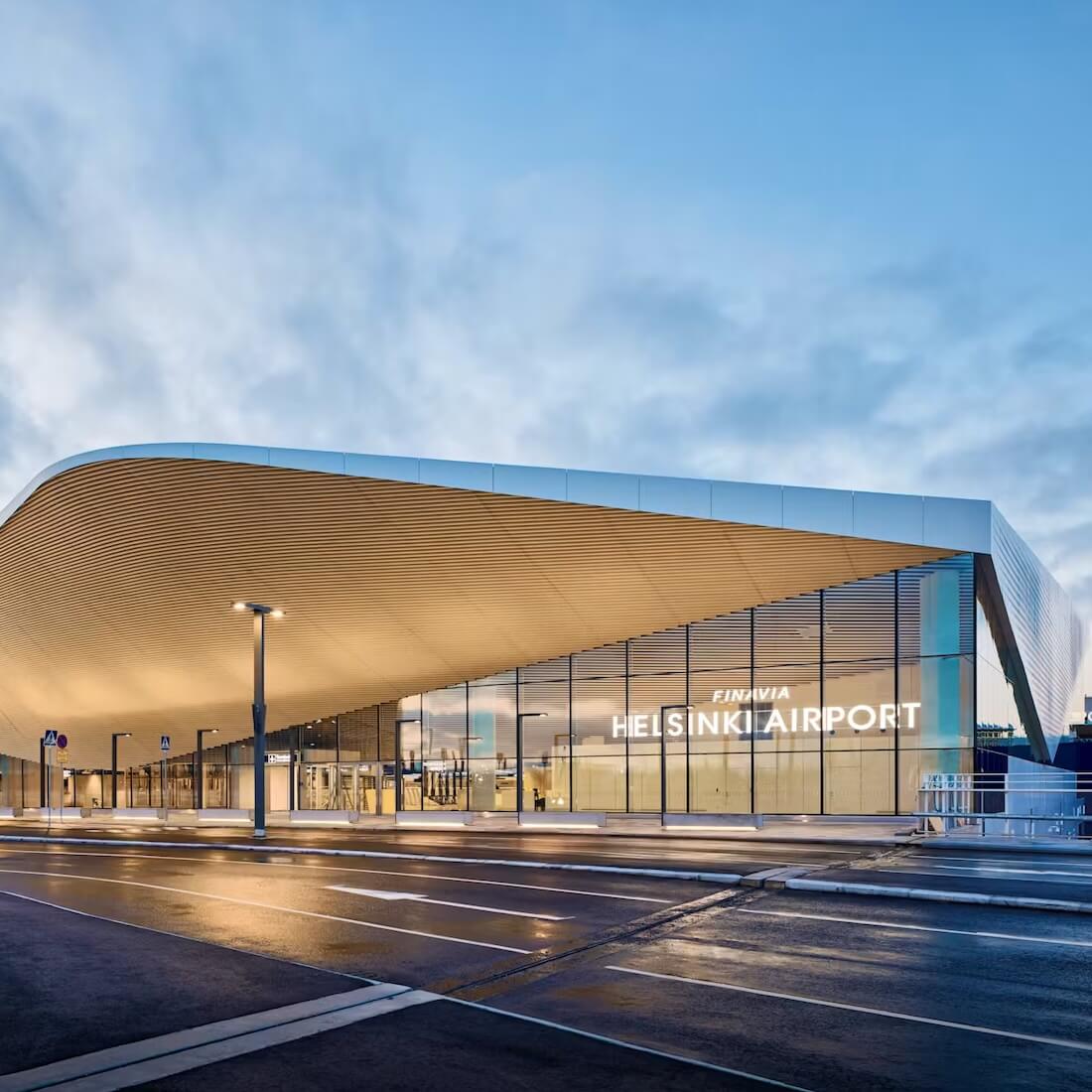 Stravent referenssi Helsinki-Vantaan terminaali 2